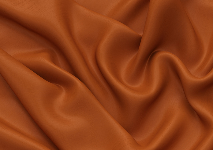 Shima Faux Silk, Rust - Made to Measure Curtains - Image 4